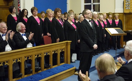 Joint concert with Hexham Male Voice Choir